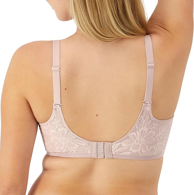 BALI Breathe Lace Underwire Bra Breathable 2-Ply Modal Bra BEIGE 38D