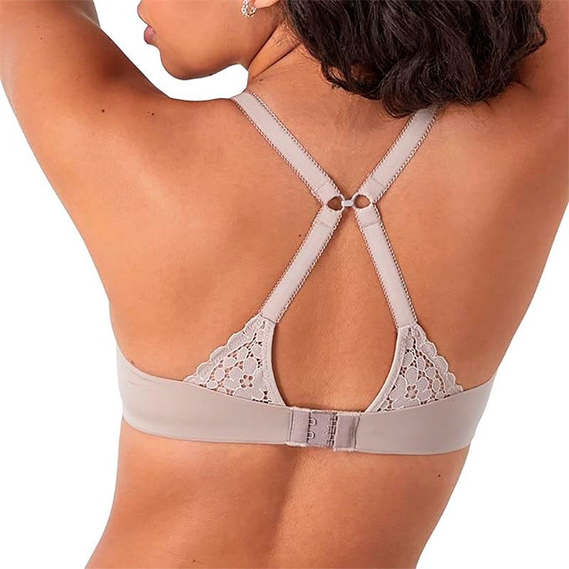 Maidenform Underwire One Fab Fit Demi T-Shirt Convertible Bra, Sandshell, 36B