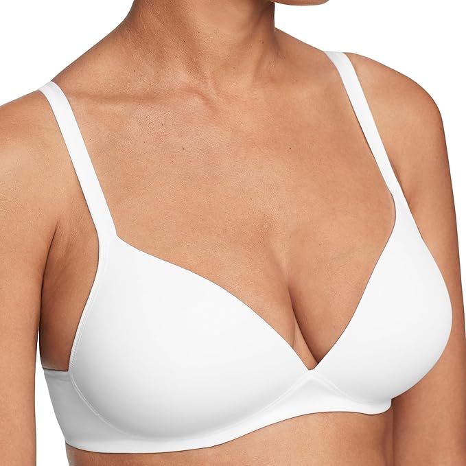 NWD WARNER'S Elements of Bliss Wire-Free Bra WHITE 34C