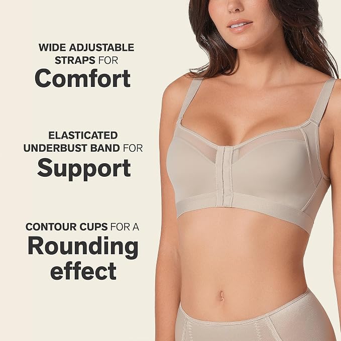 LEONISA Multi-Benefit – Posture Corrector Bra BEIGE 40C