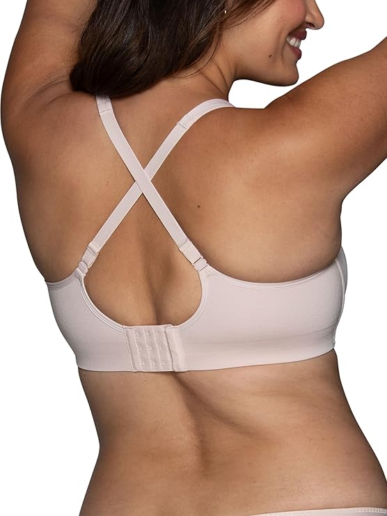 VANITY FAIR Beauty Back Smoothing Wireless Bra SHEER QUARTZ M