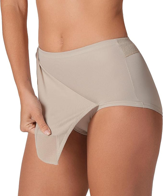 LEONISA Firm Compression Postpartum Panty BEIGE S