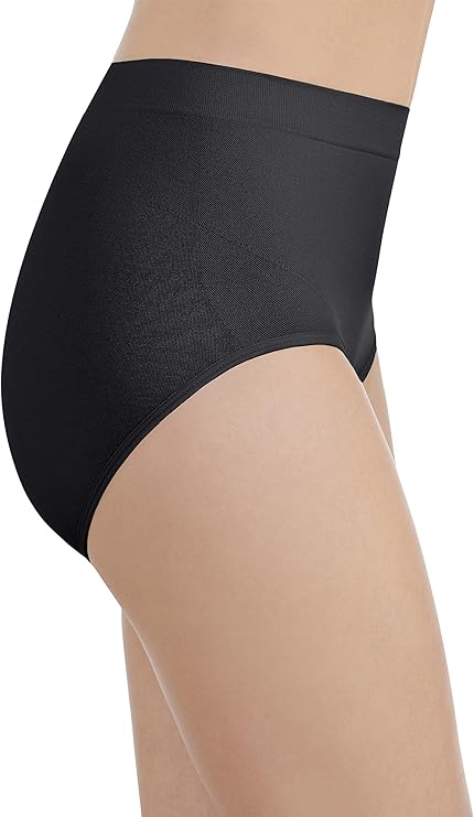 VANITY FAIR Smoothing Comfort Brief Panties MIDNIGHT BLACK L
