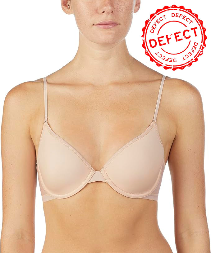NWD ONGOSSAMER Next to Nothing Micro Tshirt BraT-Shirt Bra CHAMPAGNE 34D