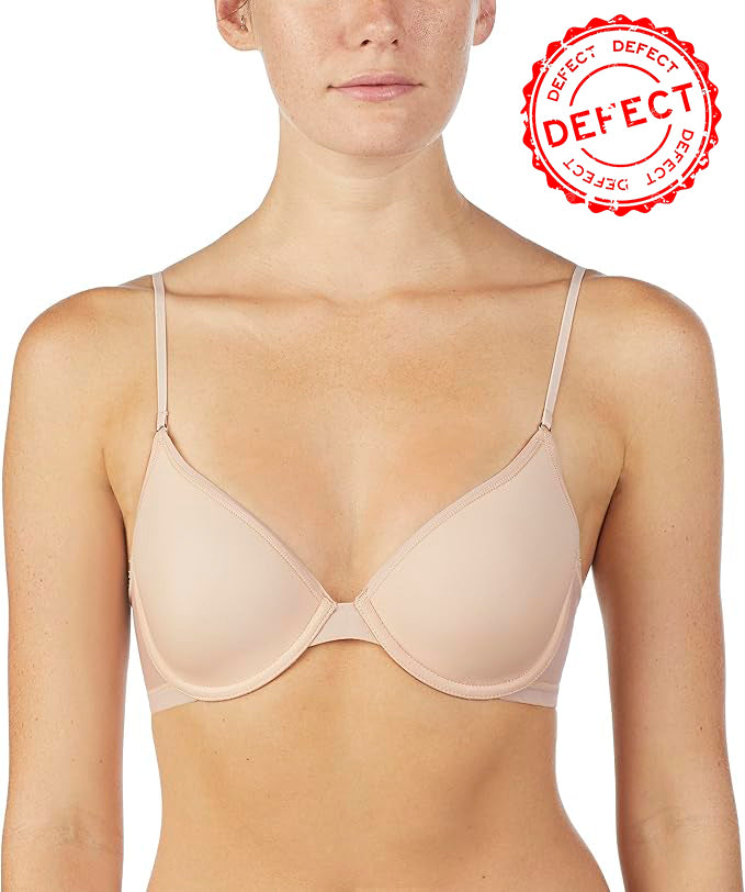 NWD ONGOSSAMER Next to Nothing Micro Tshirt BraT-Shirt Bra CHAMPAGNE 34C