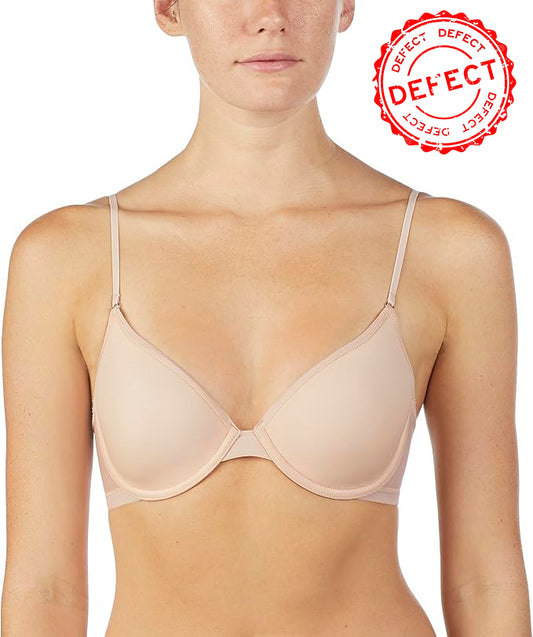 NWD ONGOSSAMER Next to Nothing Micro Tshirt BraT-Shirt Bra CHAMPAGNE 34C