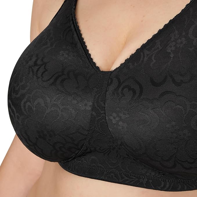 GLAMORISE MagicLift Seamless Bra Wirefree BLACK 46B