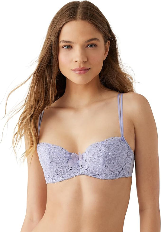 B.TEMPT´D Ciao Bella Lightly Padded Balconette Underwire Bra LILAC 34D