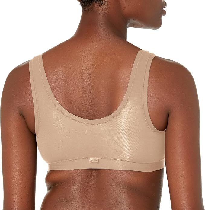 DKNY Modal Scoop Neck Bralette CASHMERE L