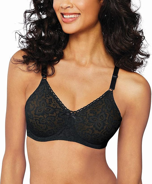 NWD BALI Lace Smooth Stretch Lace Underwire BLACK 42DD