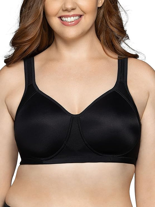 VANITY FAIR Medium Impact Sports Bras BLACK 40C