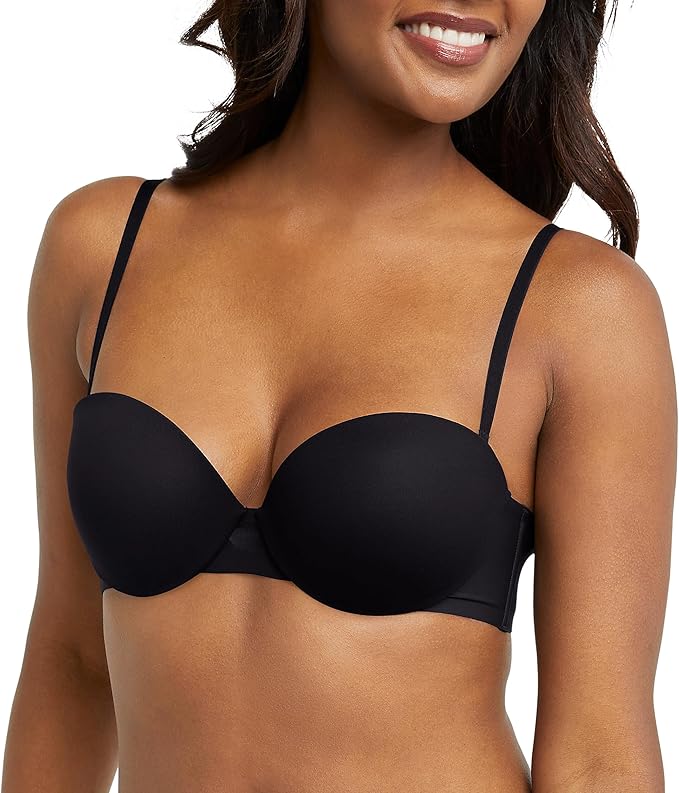 MAIDENFORM DreamWire Multi-Way Underwire Bra BLACK 36D