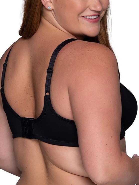VANITY FAIR Beauty Back Smoothing Minimizer Bra BLACK 36D