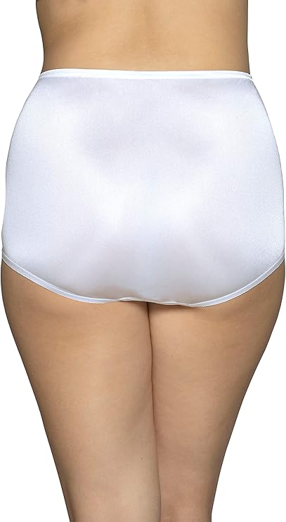 VANITY FAIR High Waisted Underwear WHITE M