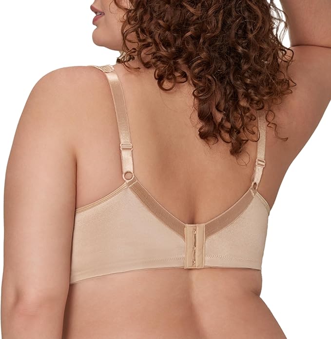 PLAYTEX Wireless Bra, 18 Hour Plus-Size Bra NUDE 38DD