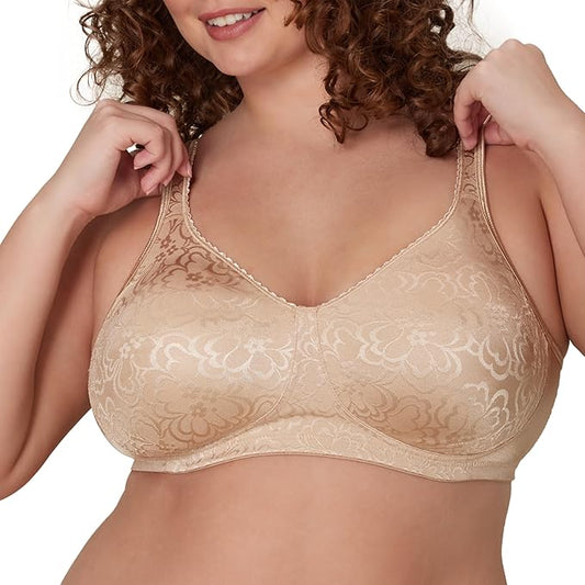 PLAYTEX 18 Hour Ultimate Lift and Support Wire-Free Bra NUDE 34DD