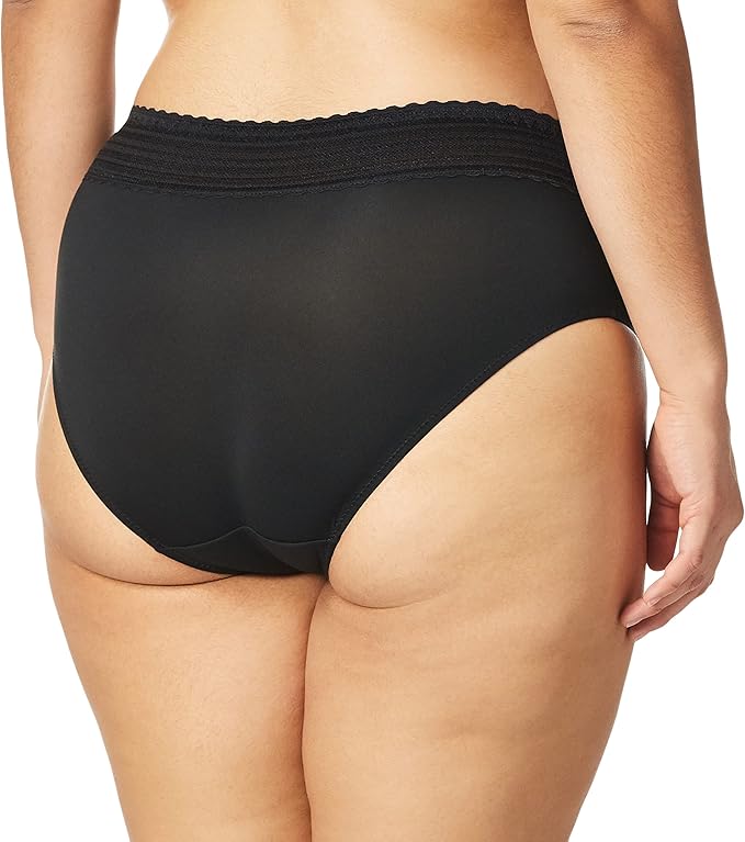 WARNER´S No Pinching No Problems Dig-free Comfort Waist Lace Microfiber BLACK M