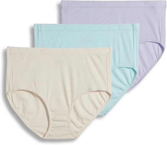 JOCKEY Underwear Elance Breathe Brief - 3 Pack MULTICOLOR 8