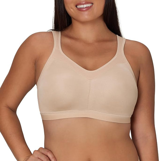 PLAYTEX 18 Hour Active Lifestyle Full Coverage Bra NUDE 38D