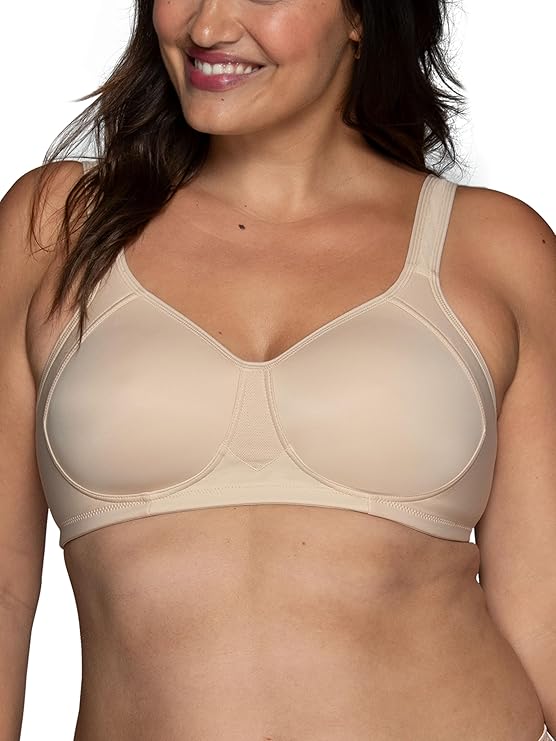 VANITY FAIR Impact Sports Bras for Women Breathable NUDE 36DD