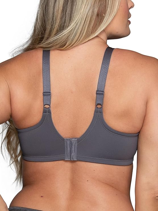 VANITY FAIR Full Figure Beauty Back Smoothing Bra STEELE VIOLET 38D