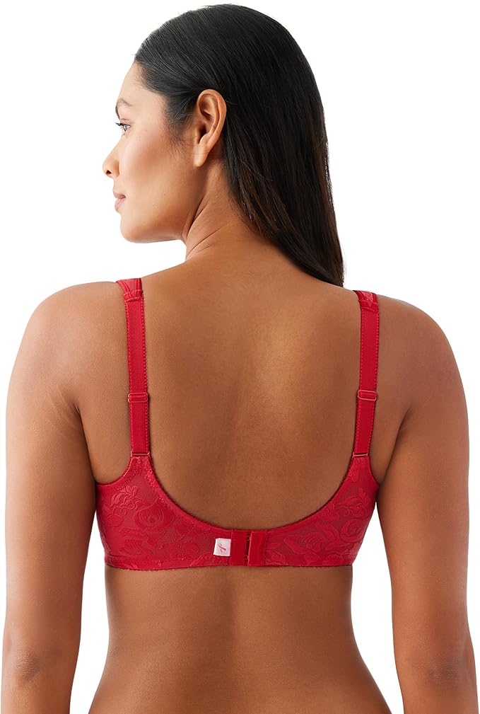 WACOAL Awareness Unlined Underwire Full Coverage Bra RED 36DD