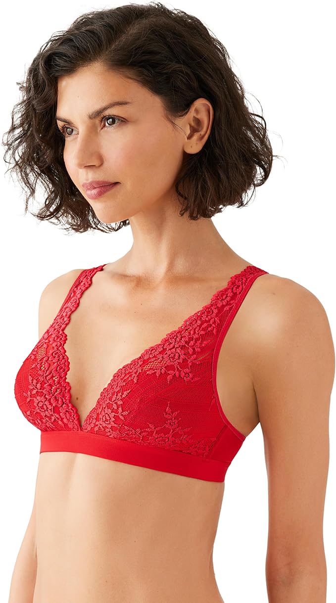 WACOAL Embrace Lace Bralette RED 40