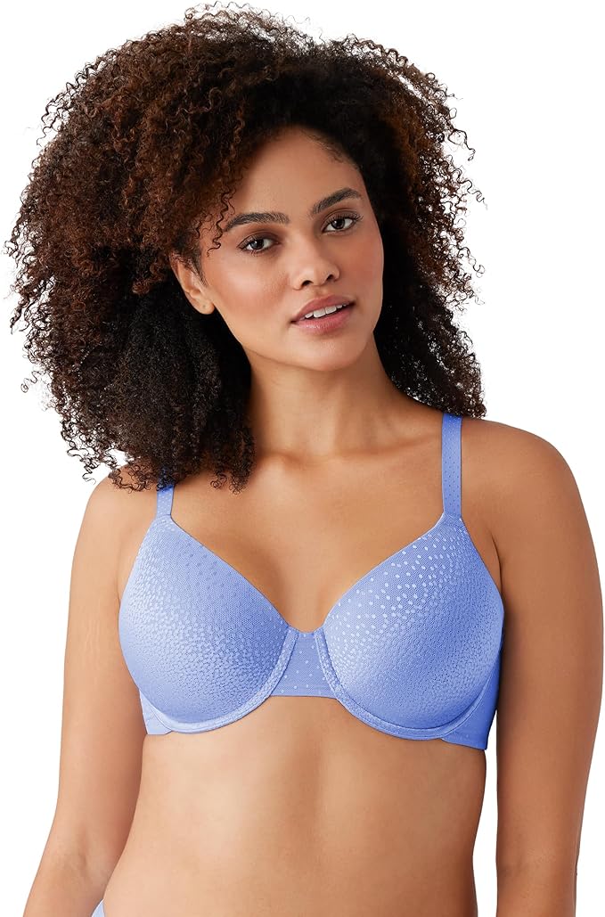 WACOAL Back Appeal Lightly Padded Full Coverage T-Shirt Bra BLUE 40DDD