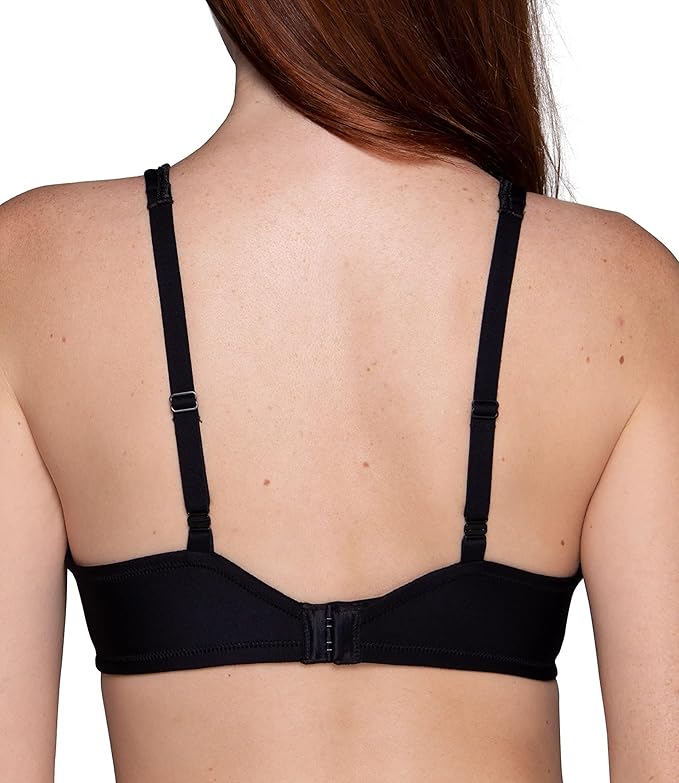 VANITY FAIR Bra with 2-Way Convertible Straps BLACK 38C