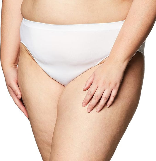 NWD BALI Seamless Hi-cut Panty, Comfort Revolution Microfiber Brief WHITE 6