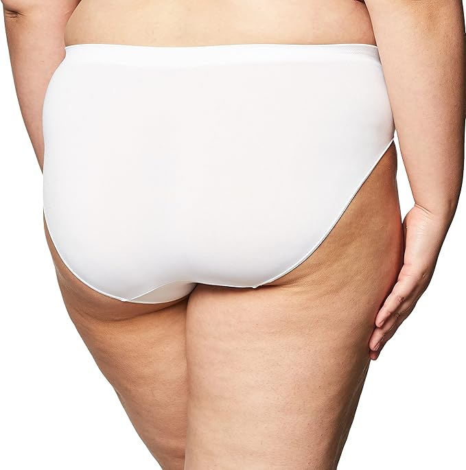 NWD BALI Seamless Hi-cut Panty, Comfort Revolution Microfiber Brief WHITE 6