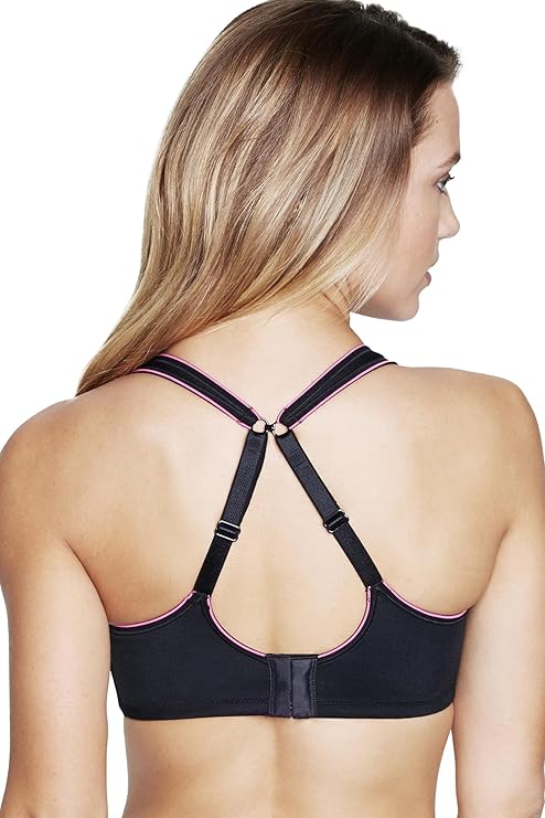 DOMINIQUE Zoe Pro Max Support Convertible Racerback Bra BLACK 36F