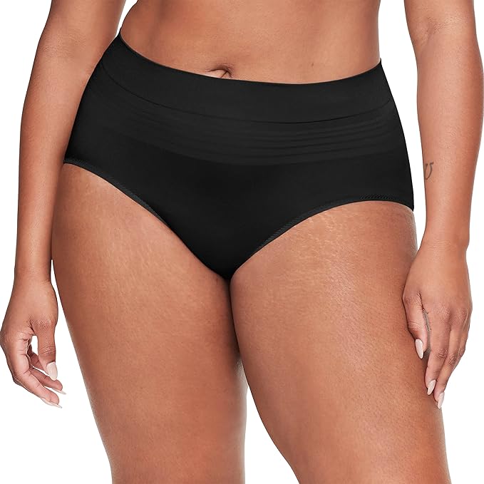 WARNER´S No Pinching No Problems Seamless Brief Underwear BLACK L