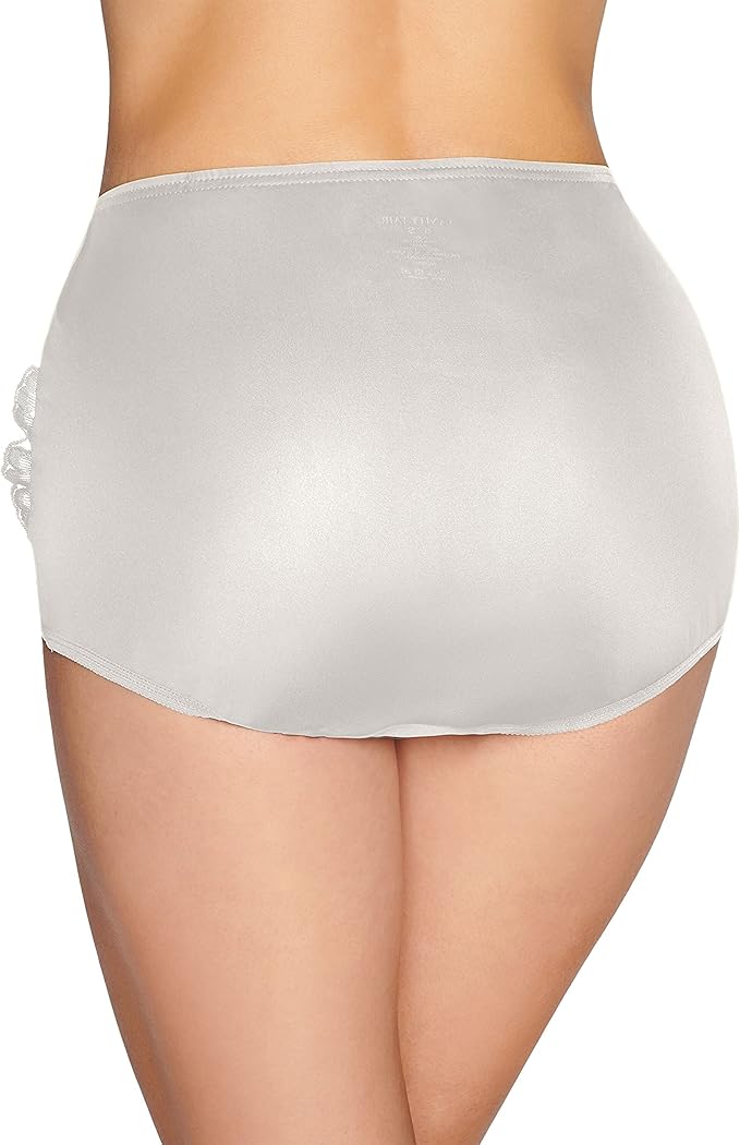 VANITY FAIR High Waisted Underwear STAR WHITE XL