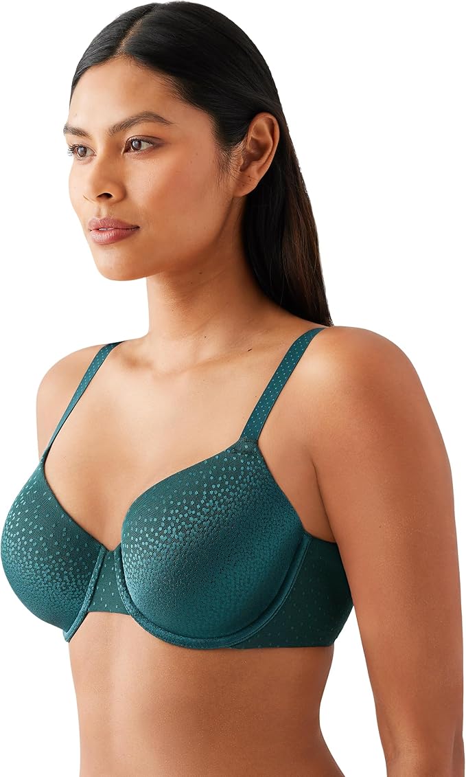 WACOAL Back Appeal Lightly Padded Full Coverage T-Shirt Bra GREEN 36G
