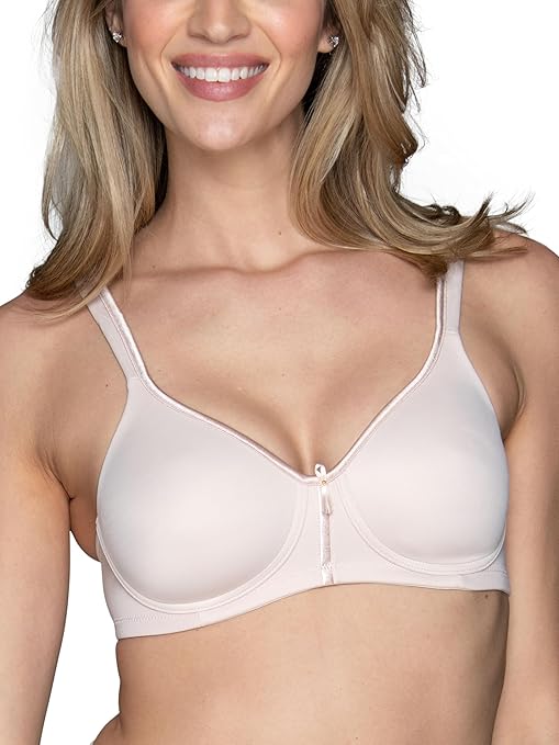 VANITY FAIR Bra with 2-Way Convertible Strap Body Caress Full Coverage PINK 38C