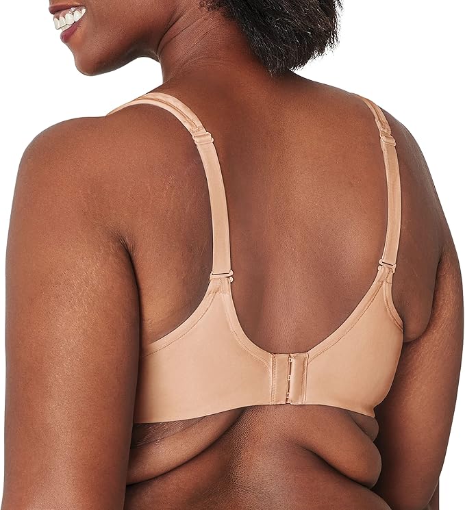 PLAYTEX Bounce Control, Coverage Convertible Wireless T-Shirt TAUPE 38DDD
