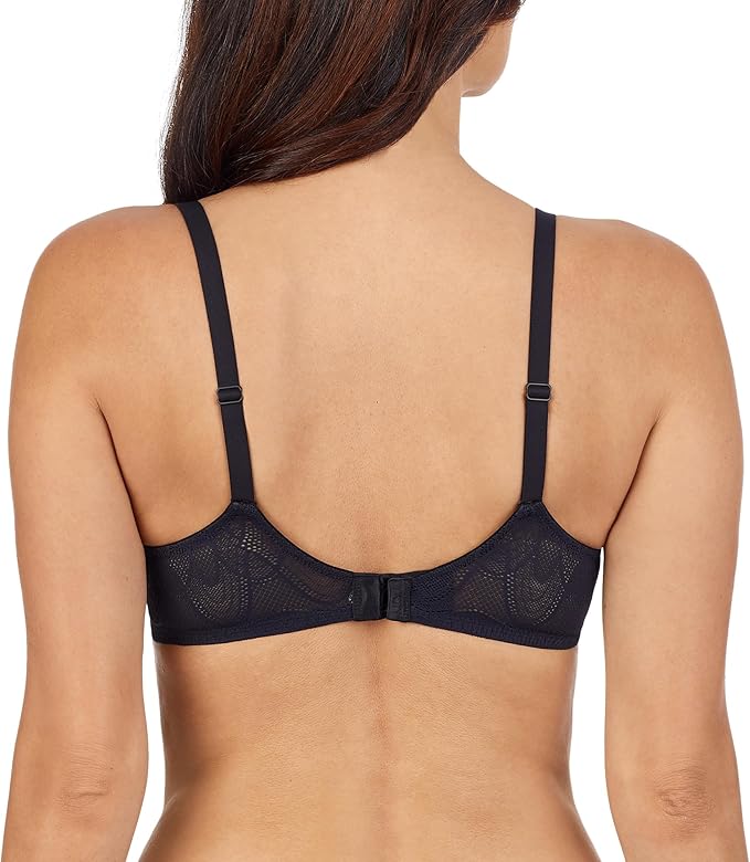 DKNY Lace Comfort Demi Bra BLACK 32B