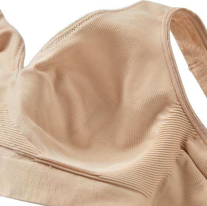 BALI Wireless Bra Comfort Revolution Seamless T-Shirt BEIGE 2XL