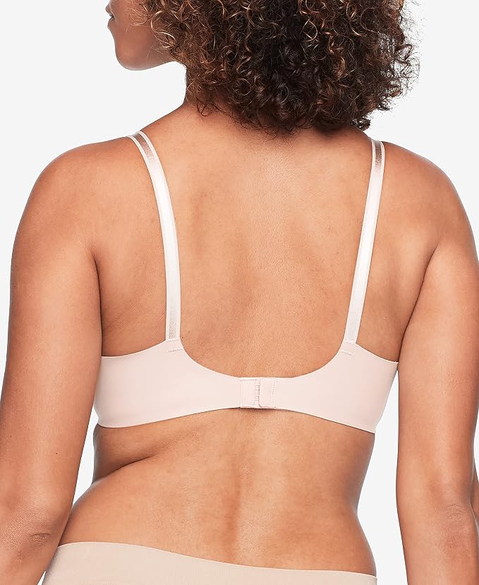 WARNER'S Comfort Wireless Lightly Lined T-Shirt Bra ROSEWATER 34C