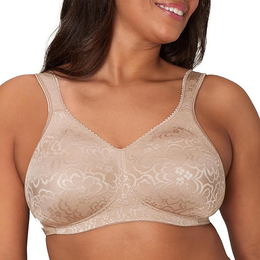 PLAYTEX Wireless Bra, 18 Hour Plus-Size Bra TOFEE 38DD