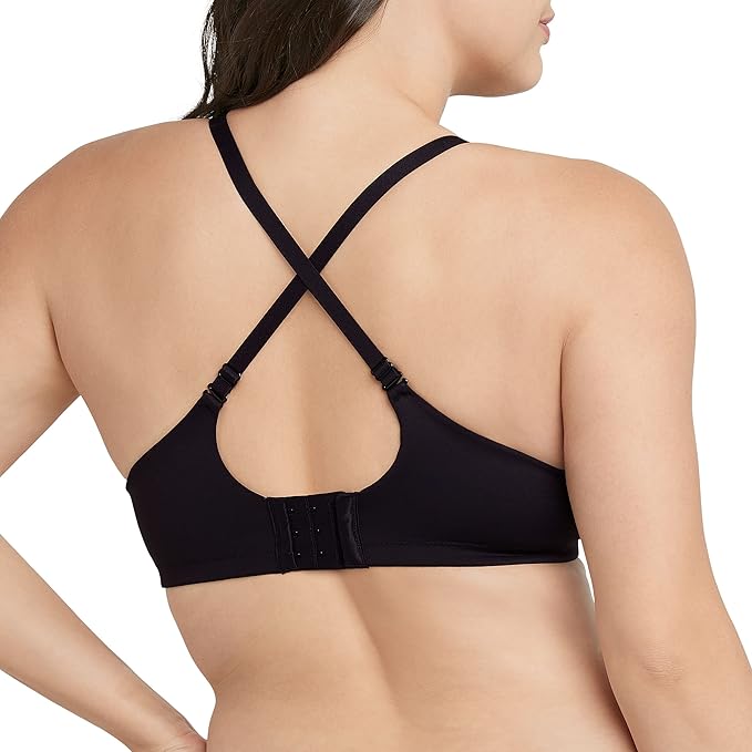 MAIDENFORM Pure Comfort Soft Support Wireless Bra BLACK M