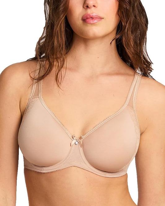 WACOAL Retro Chic Lightly Padded Full Coverage Underwire Bra TOAST 38DD