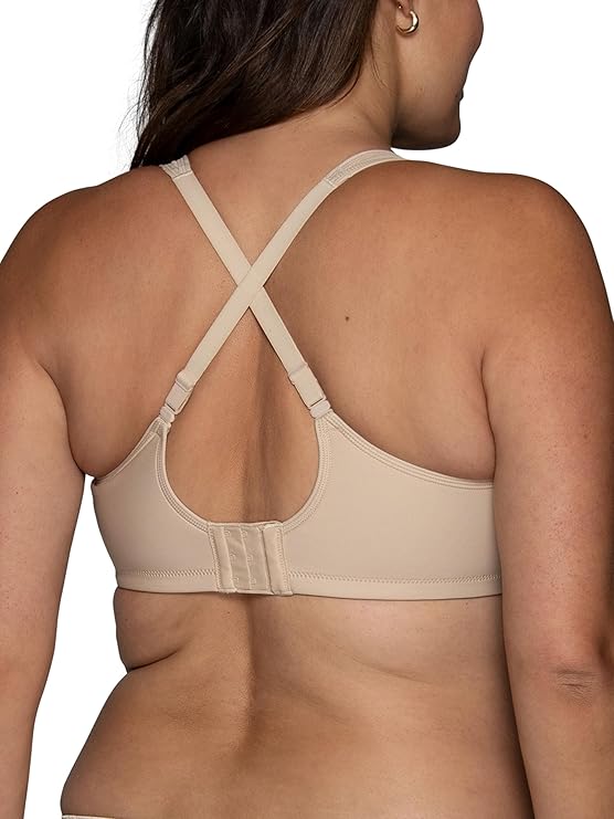 VANITY FAIR Impact Sports Bras for Women Breathable NUDE 36DD