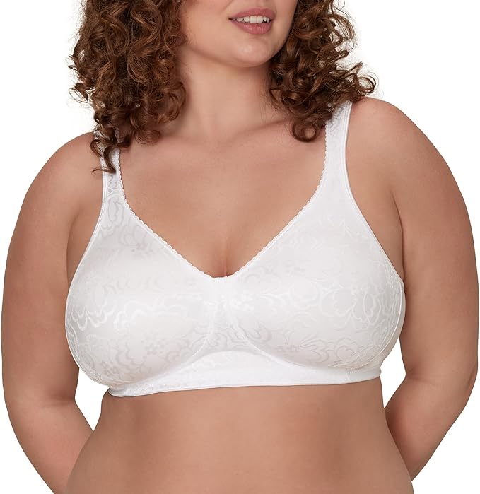 PLAYTEX 18 Hour Ultimate Lift and Support Wire Free Bra WHITE 34C