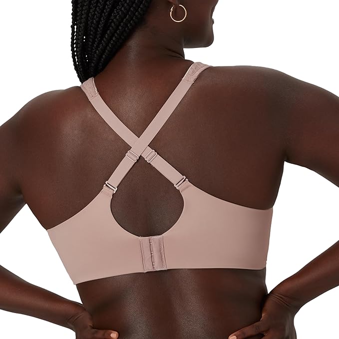 BALI Underwire Minimizer Bra Our Coolest Smoothing EVENING BLUSH 40DD