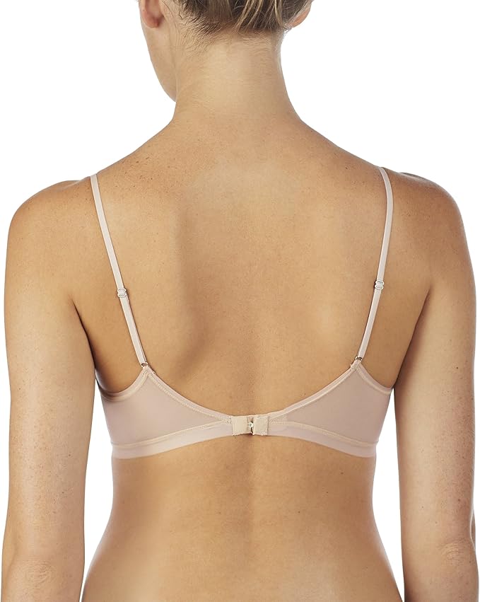 NWD ONGOSSAMER Next to Nothing Micro Tshirt BraT-Shirt Bra CHAMPAGNE 34D