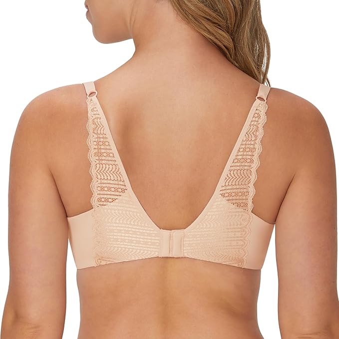 MAIDENFORM Comfort Devotion T-Shirt Bra, Underwire Bra SANDSHELL 34DD