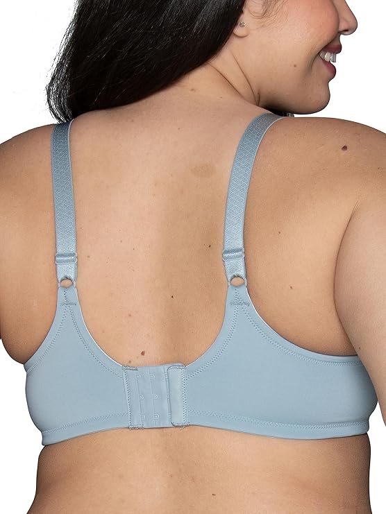 NWD VANITY FAIR Full Figure Beauty Back Smoothing Bra BLUE 42C