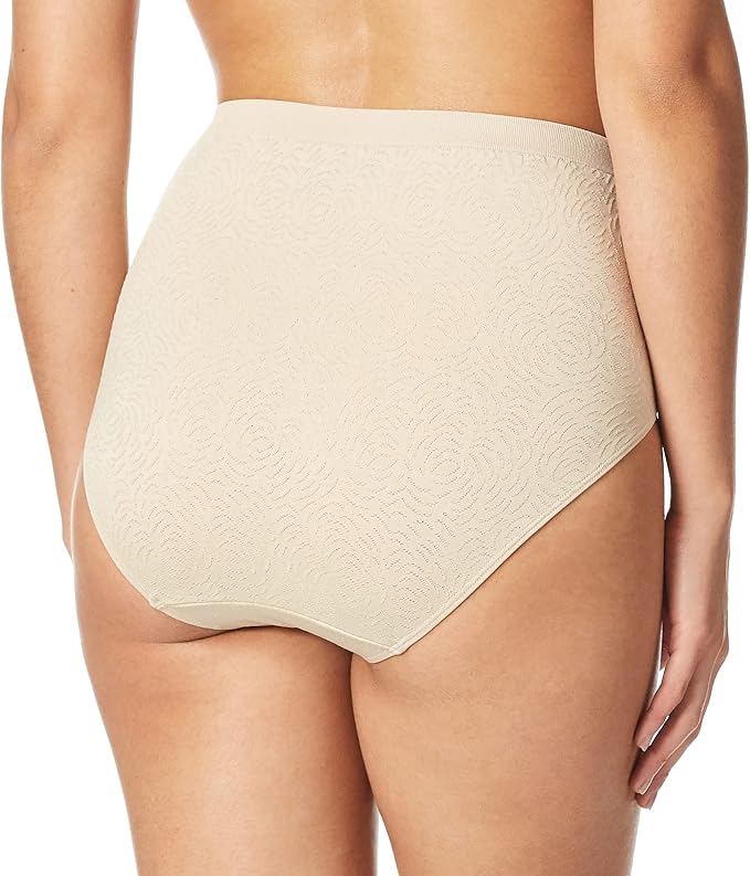BALI Comfort Revolution Seamless Brief Panty NUDE 6/7
